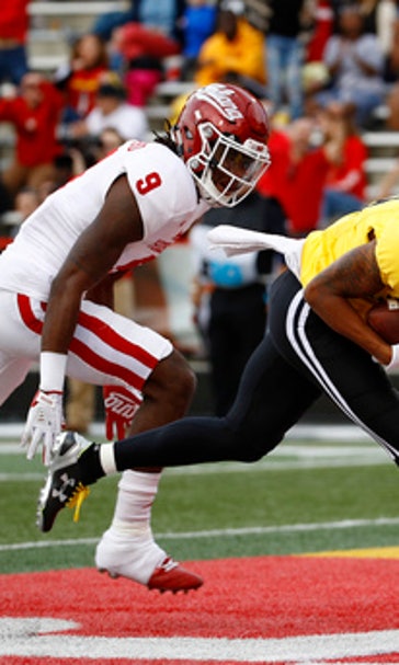 Maryland uses big 4th quarter to overcome Indiana 42-39 (Oct 28, 2017)